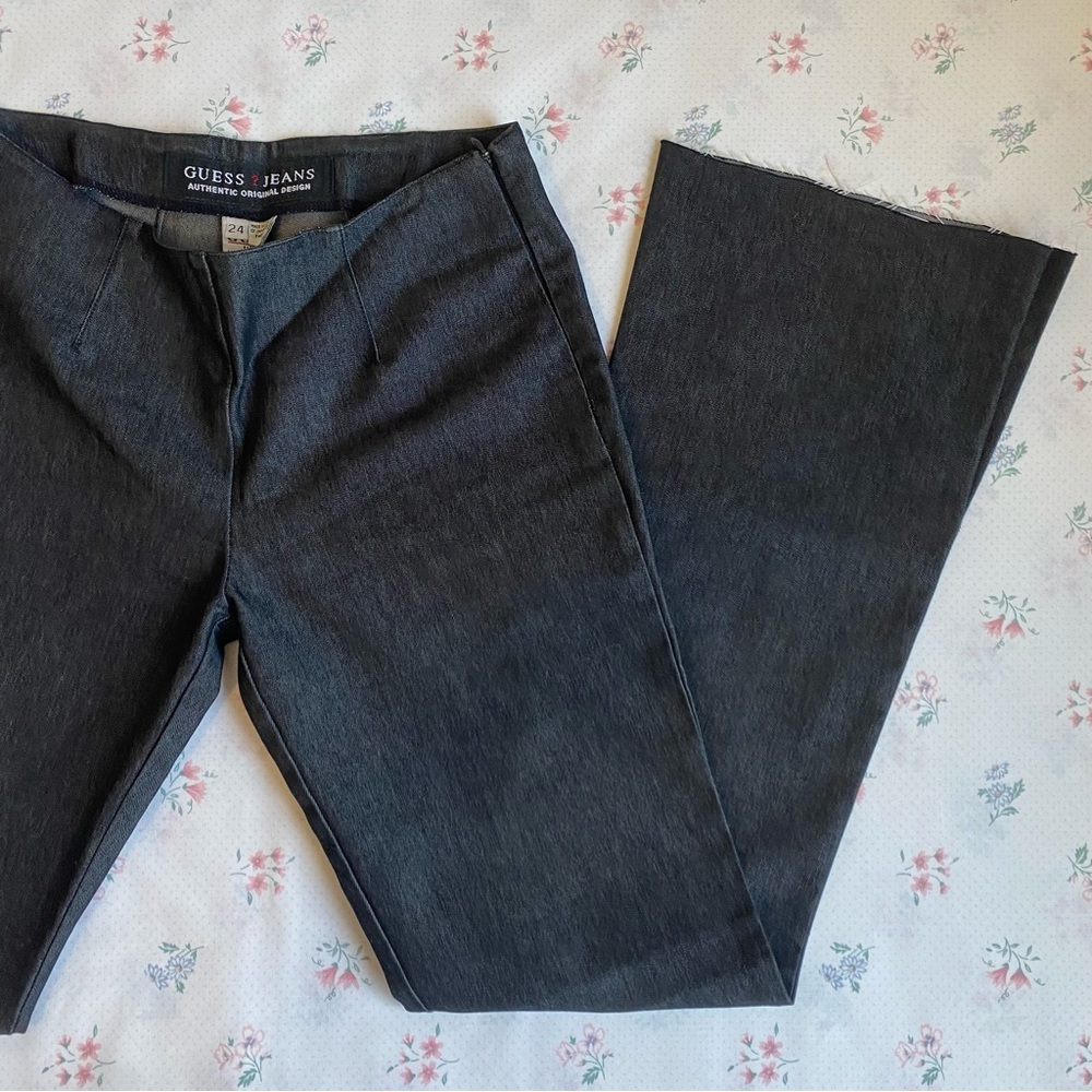 Vintage Guess Jeans - Dark wash flare jeans -